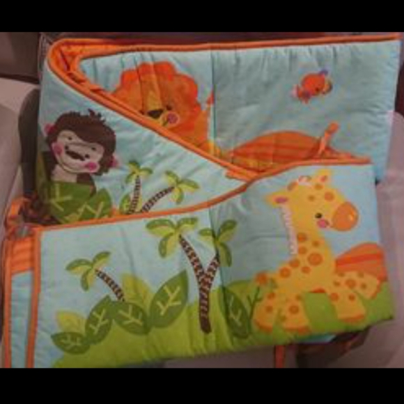 FisherPrice Bedding Baby Crib Bedding Set Poshmark